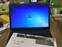 m-book w810 パソコン修理後