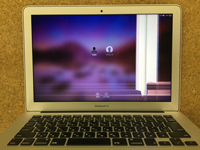 MacbookAir 液晶割れ