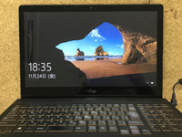 LIFEBOOK WA2/M 液晶交換後