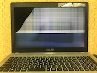N56VJ  液晶割れ
