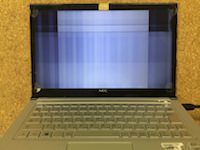 PC-LZ750JS 液晶割れ