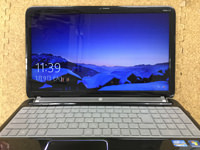 HP pavillion dv6 液晶交換後