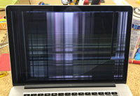 MacbookPro Retina 液晶割れ