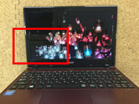 Aspire V5-131-N14D/R 液晶割れ