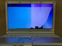  CF-SX2 液晶割れ