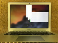  MacbookAir 液晶割れ