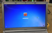  CF-SX2 パソコン修理後