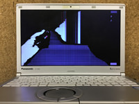 CF-SX2 液晶割れ