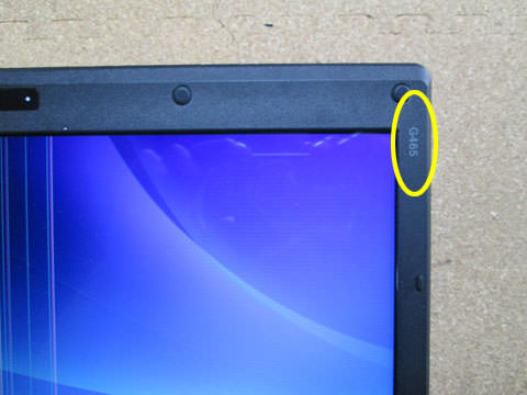 lenovoのパソコン フレームの型番